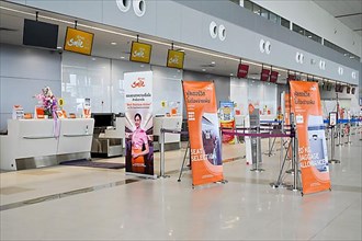 Airport check-in counter Thai Smile Airways, Khon Kaen