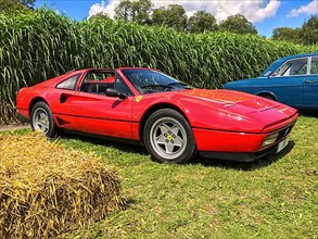 Historic classic sports car Ferrari GTS turbo, Classic Days