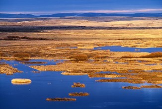 Buena Vista Ponds at sunrise from Buena Vista Lookout, Malheur National Wildlife Refuge