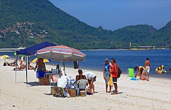 Ikarai Beach in the Niteroi district, Rio de Janeiro