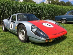 Classic historic sports car racing car Porsche 904 GTS from the 60s from 1963 to 1965, Classic Days