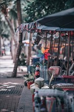 Street vending in Central Pattaya, Pattaya City