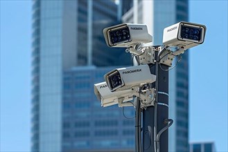 Surveillance cameras in public spaces, surveillance