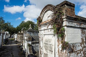Tombs in the Lafayette Cemetery, New Orleans