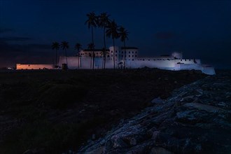 Night, Elmina Castle