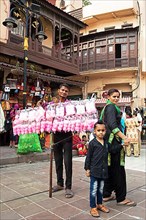 Candyfloss seller, Delhi