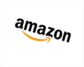 Amazon company, rotated logo