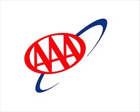 American Automobile Association, rotated logo