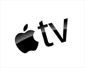 Apple TV, rotated logo
