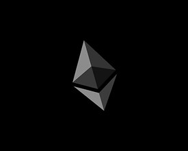Ethereum, rotated logo