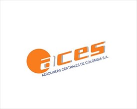 ACES Colombia, rotated logo