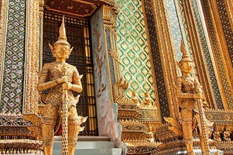 Phra Mondop entrance inside the Grand Palace, Bangkok