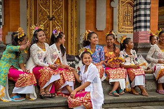 Young Balinese Dancers, Bali