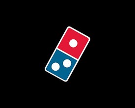 Domino's Pizza, rotated logo