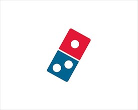 Domino's Pizza Group, rotated logo