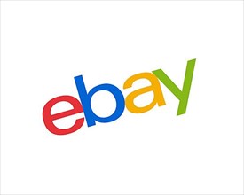 EBay, rotated logo