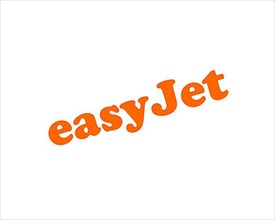 EasyJet, rotated logo