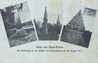 Greetings from Gross-Beeren, commemorating the Battle of Gross-Beeren on 23 August 1813