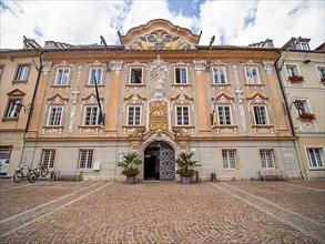 Baroque facade of town hall, St. Veit an der Glan