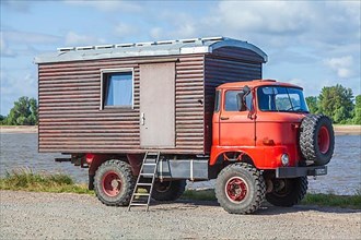 IFA W50 truck converted as a camper, classic car