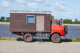 IFA W50 truck converted as a camper, classic car