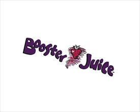 Booster Juice, rotated logo