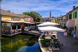 Restaurants on the Canal, Comacchio