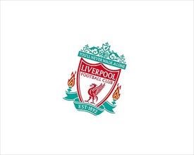 Liverpool F. C. Rotated Logo, White Background B