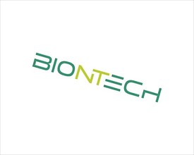 BioNTech, rotated logo