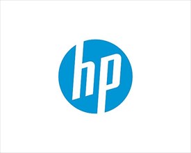 Hewlett Packard, rotated logo