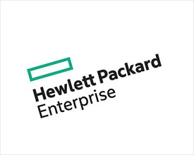 Hewlett Packard Enterprise, rotated logo