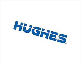 Hughes Network Systems, rotated logo