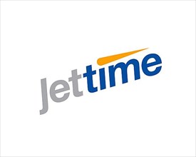 Jet Time, rotated logo