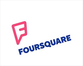 Foursquare City Guide, gedrehtes Logo