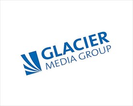 Glacier Media, rotated logo