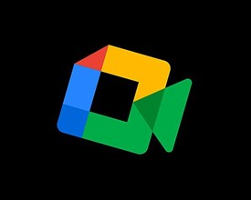Google Meet, rotated logo