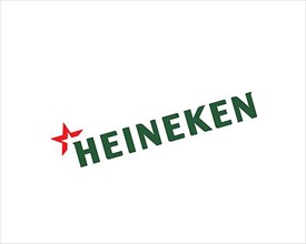 Heineken N. V. rotated logo, white background