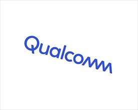 Qualcomm, rotated logo