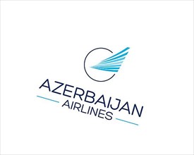 Azerbaijan Airline, rotated logo
