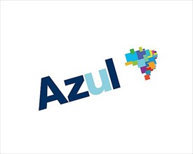Azul Brazilian Airline, Rotated Logo