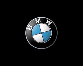 BMW, rotated logo