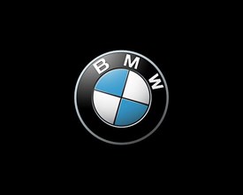 BMW, rotated logo