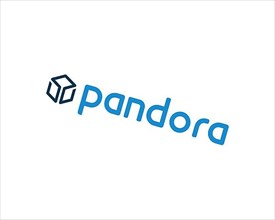 Pandora console, rotated logo