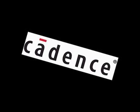 Cadence Design Systems, rotated logo