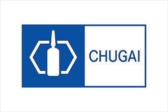 Chugai Pharmaceutical Co. logo, white background