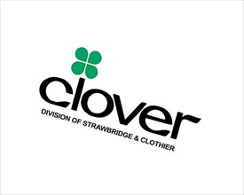 Clover store, rotated logo
