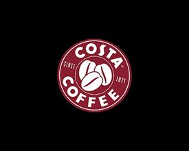 Costa Coffee, rotated logo