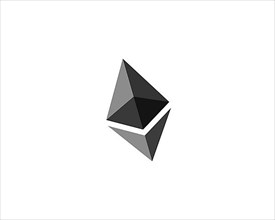 Ethereum, rotated logo