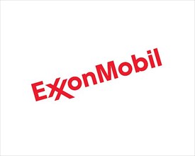 ExxonMobil, rotated logo