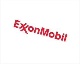 ExxonMobil, rotated logo